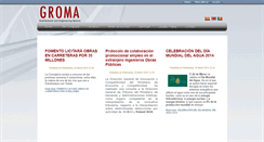 Desktop Screenshot of gromaingenieria.com